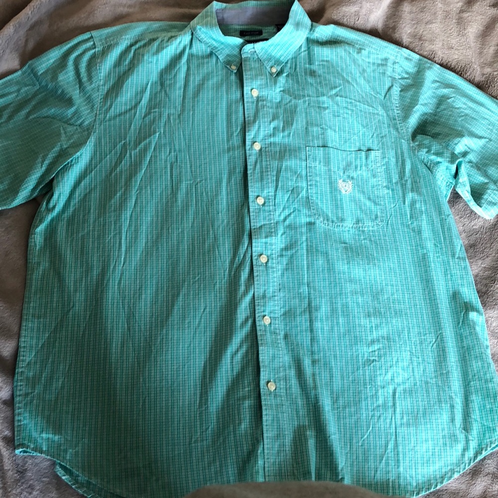 XXL Teal Chaps shirt